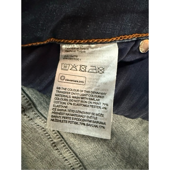 H&M Shaping Super Skinny Ankle Jeans - Size 18 - Picture 4 of 6